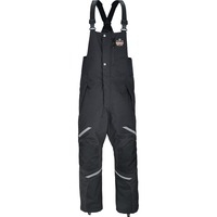 Bibs- 6471 Thermal Blk 2XL