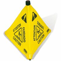 Cone- Safe Caut 21x30 Yell 12C