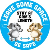 Decal- LEV/SOM/SPC 12x12 36/CT
