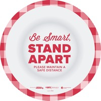 Decal- ST/APRT TK/U R/WHT 36/C