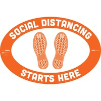 Decal- STD/HR OLG 18X12 OR/W 6