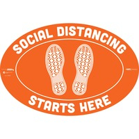 Decal- STD/HR OLG 18X12 ORGN 6