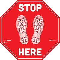 Decal- STP/HR OCT 12X12 Red 36
