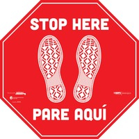 Decal- STP/HR REC 12X12 Red 36