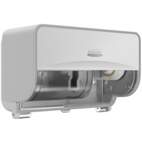 Dispenser- T/P Horz 2R Wht/Mos
