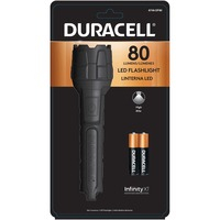 Flashlight- LED Rubber AAA Blk