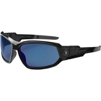 Glasses- Blk frame blue lens