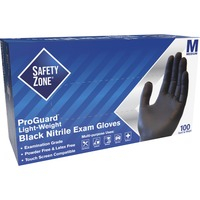 Gloves- Blck/Nitrile/Md