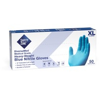 Gloves- Blue Nitrile XL 12in