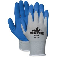 Gloves- Coated Bamboo Bl/Gr