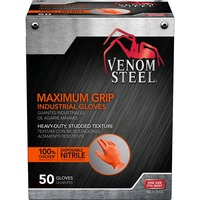 Gloves- Orng/Nitrile/One Size
