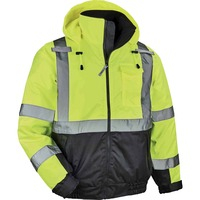 Jacket- 8377 QB HiVis Yell MED