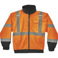 Jacket- 8379 FB HiVis Orng LG
