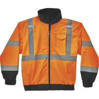 Jacket- 8379 FB HiVis Orng MED