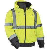 Jacket- 8379 FB HiVis Yell 4XL