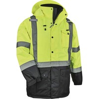 Jacket- 8384 QT HiVis Yell SM