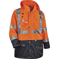 Jacket- 8386 OS Refl Orng MED