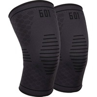 Knee Pad- 601 CmpSleev Blck LG