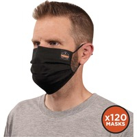 Mask- 8801 PleatWsh Blck 120cs