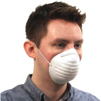 Mask- Disposble Dust Whte 12ct