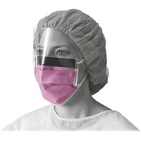 Mask- FluidRes Face Prpl 25bx