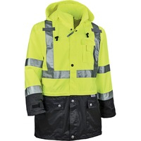 Rainwear- Jacket Rfl 5XL Bk/Lm