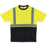Shirt- T-shirt Rflct (L) Bk/Lm