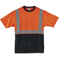 Shirt- T-shirt Rflct (L) Bk/Og