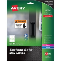 Sign-  Removeable safety sign