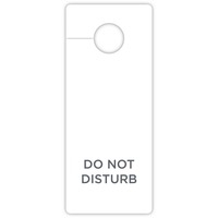 Sign- Do not Disturb 100/CT