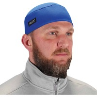 Skull Cap- Blue - O/S - 6ct