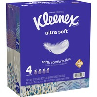 Tissue- 3Ply Wht 60/BX 4/PK