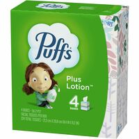 Tissue- Whte Lotion 4pk Sml
