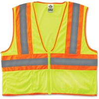 Vest-  Lime Two-Tone S/M