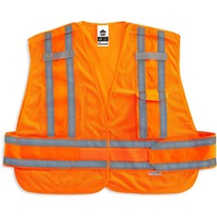 Vest-  Orng P Expandable 3XL+