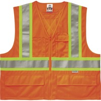 Vest-  Orng R X-Back 4XL/5XL