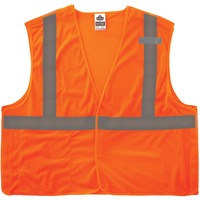 Vest- Mesh Rflct Brkwy XS Orng