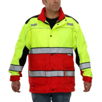Jacket- 1st Respd Lime/Red 5XL