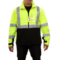 Jacket- Soft Shell Lime 5XL