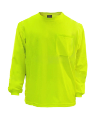 Shirt- LG/Sleeve Pock Lime 7XL