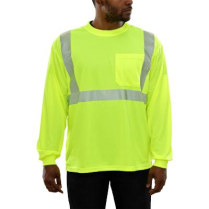 Shirt- L/S P/A Lime 7XL C/T C2