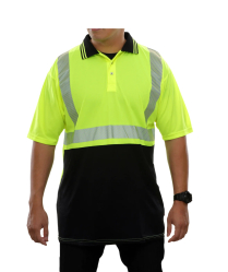 Shirt- Polo FB TR LM/BK 2XL C2