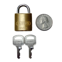 Padlock- Abus 55/25 2/K EA