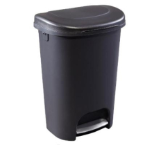 Tank- Waste Recep/Slim BLK 13G