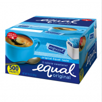 Sweetener- Equal 1G/PK 500/BX