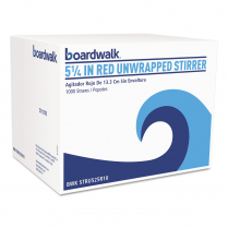 Straw- Red S/Tube 1000/PK 10/C