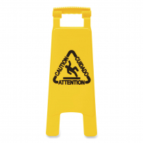 Sign- Caution Wet Floor 2-Side