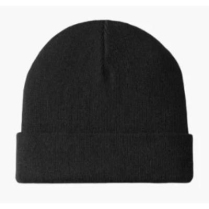Beanie- Knit W/Cuff Logo