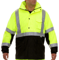 Parka- Mesh W/Det/HD LM/BK 7XL