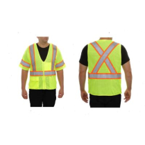Vest- Break Zip X/Bck Lime 7XL